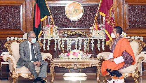 বাংলাদেশ-ভুটানের সম্পর্ক চমৎকার : রাষ্ট্রপতি