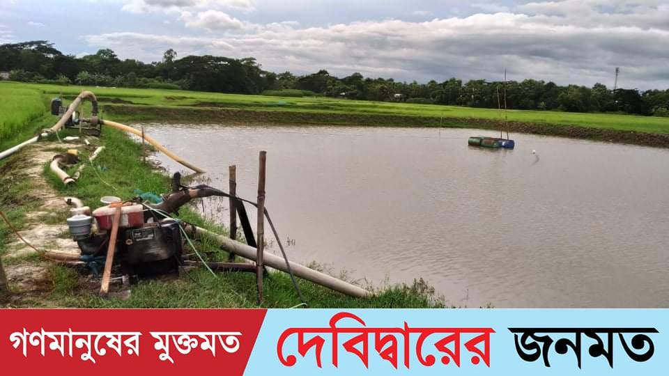 দেবীদ্বারে ভ্রাম্যমান আদালতে ৫ ডেজার মেসিন ধ্বংসসহ ৫০ হাজার টাকা জরিমানা