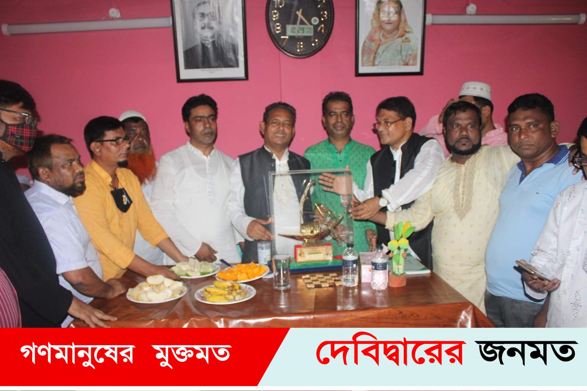 দেবীদ্বার পৌরসভার ৯নং ওয়ার্ড আওয়ামীলীগের কার্যালয় উদ্ভোধন