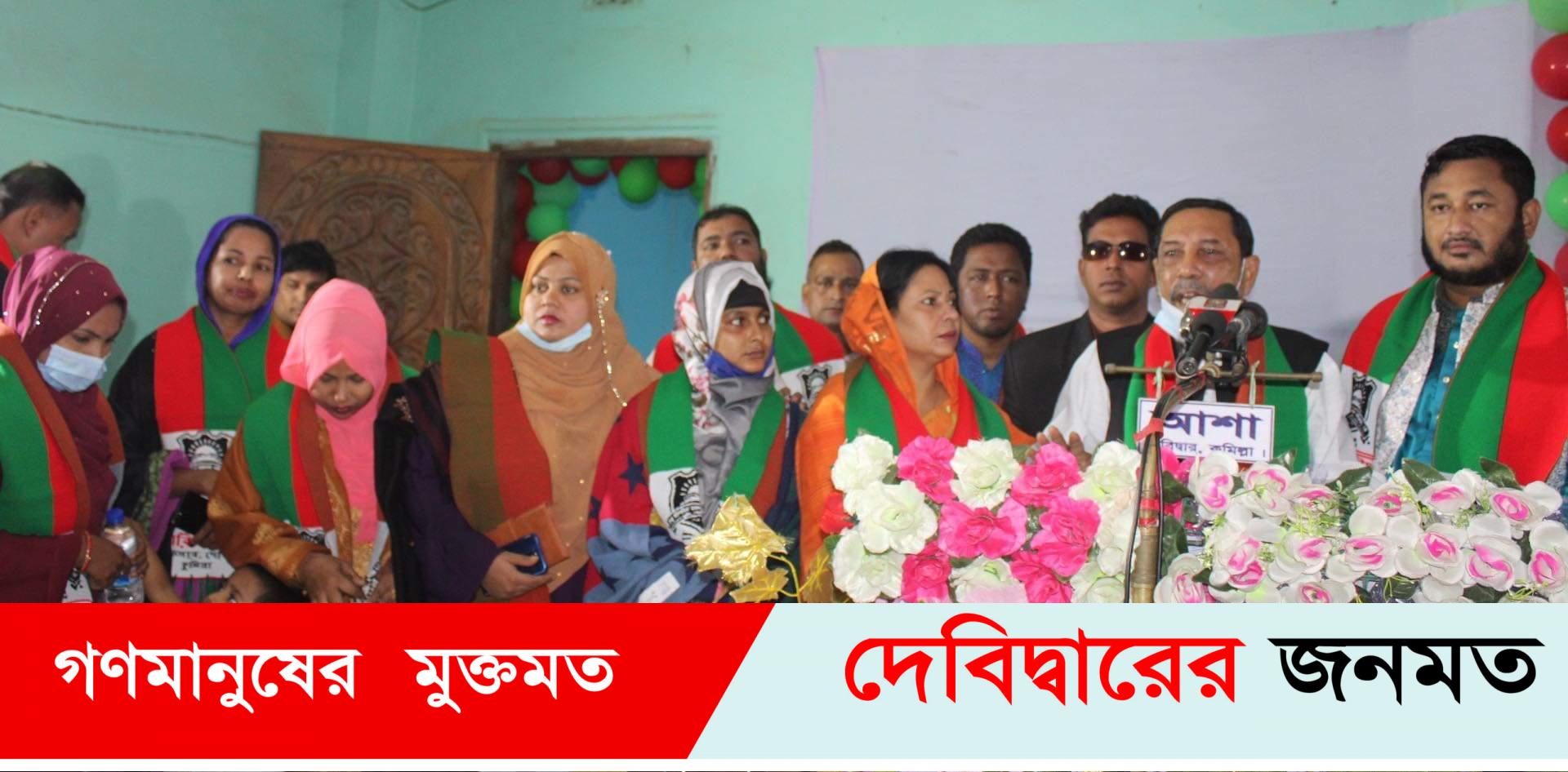 দেবীদ্বারে মুক্তিযোদ্ধাদের সম্মাননা প্রদান