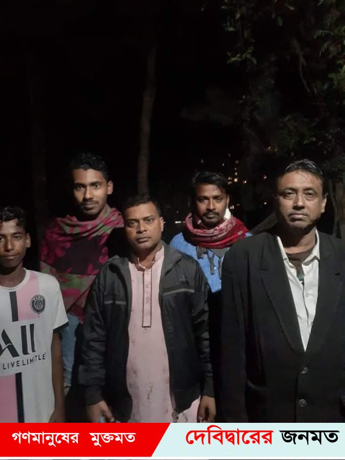 দেবীদ্বার গুনাইঘর উত্তর’র মেম্বার প্রার্থী নূর মোহাম্মাদ বিপ্লব’র উঠান বৈঠক