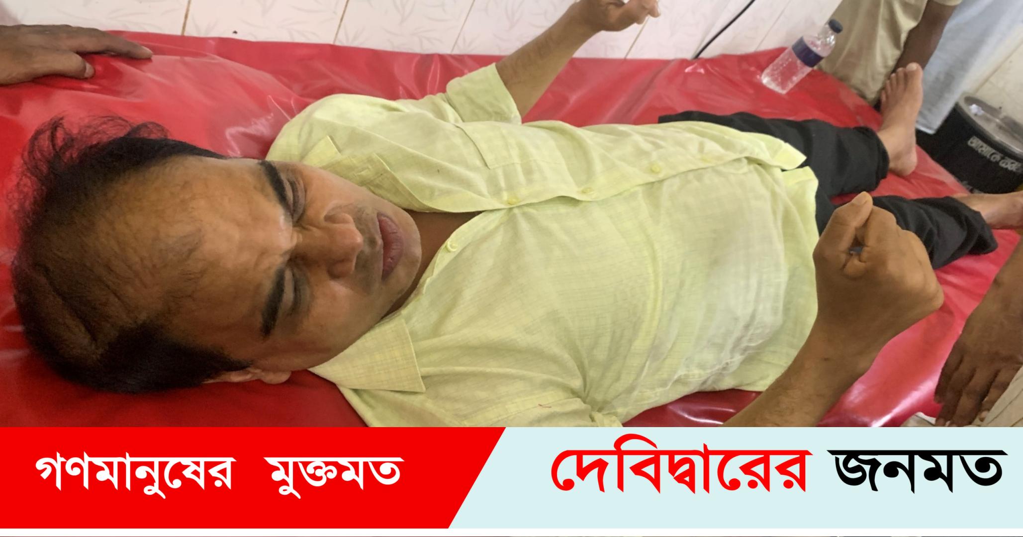 দেবীদ্বারের নির্বাচন কর্মকর্তা সড়ক দূর্ঘটনায় আহত
