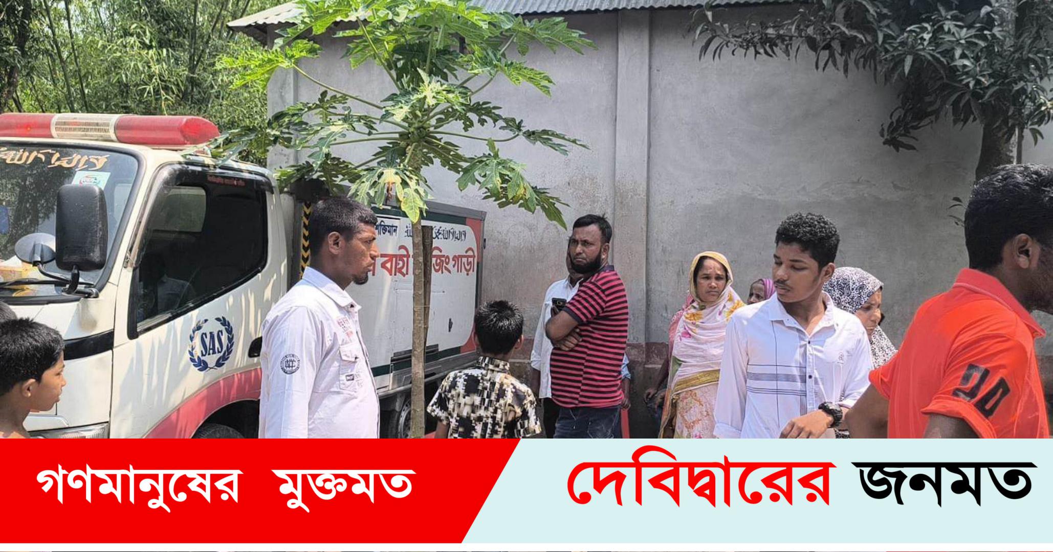 দেবীদ্বারে প্রবাসী বাবার লাশ বাড়িতে রেখেই এসএসসি পরীক্ষার হলে ছেলে